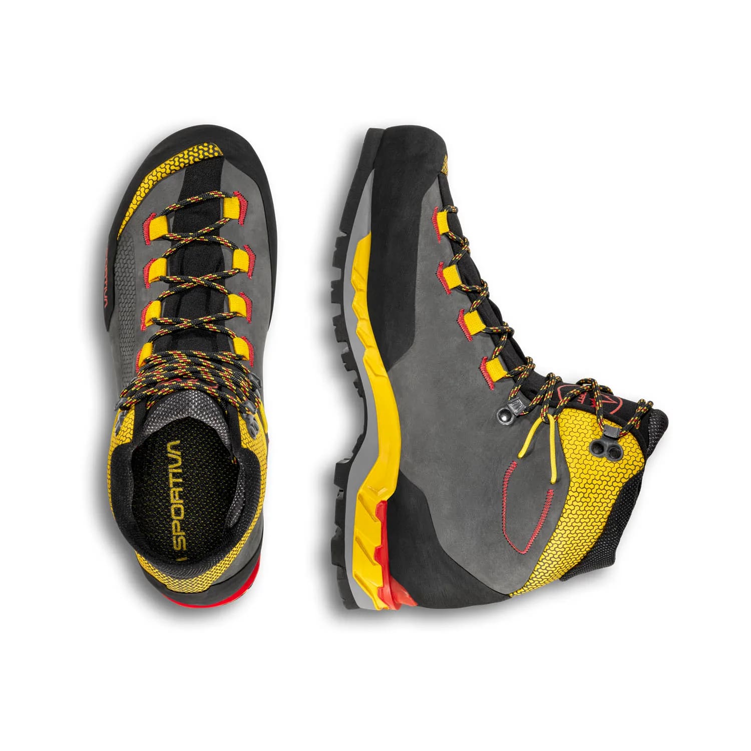 BOTAS LA SPORTIVA Trango Tech Leather Gtx Black/Yellow - Imagen 7