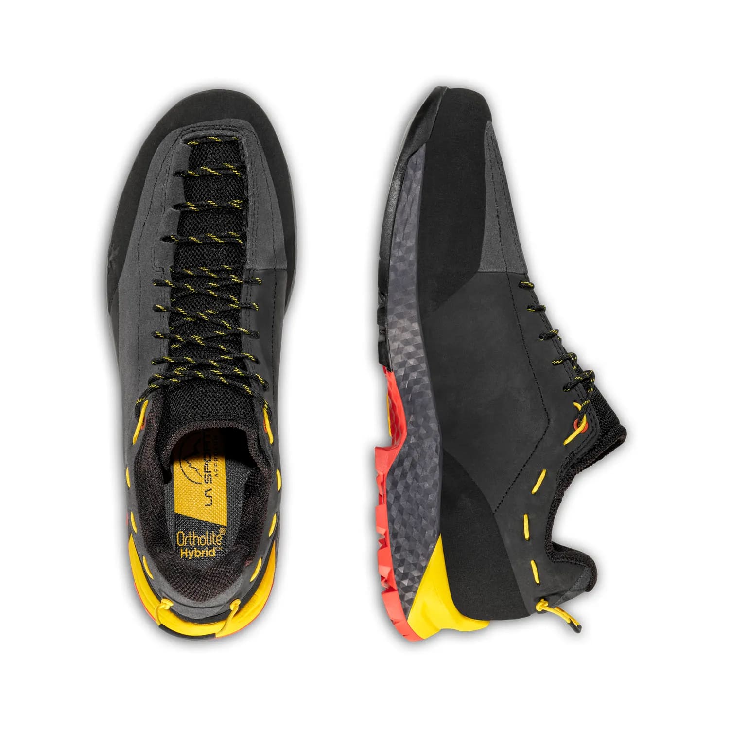 ZAPATILLAS LA SPORTIVA Tx Guide Leather Carbon/Yellow - Imagen 5