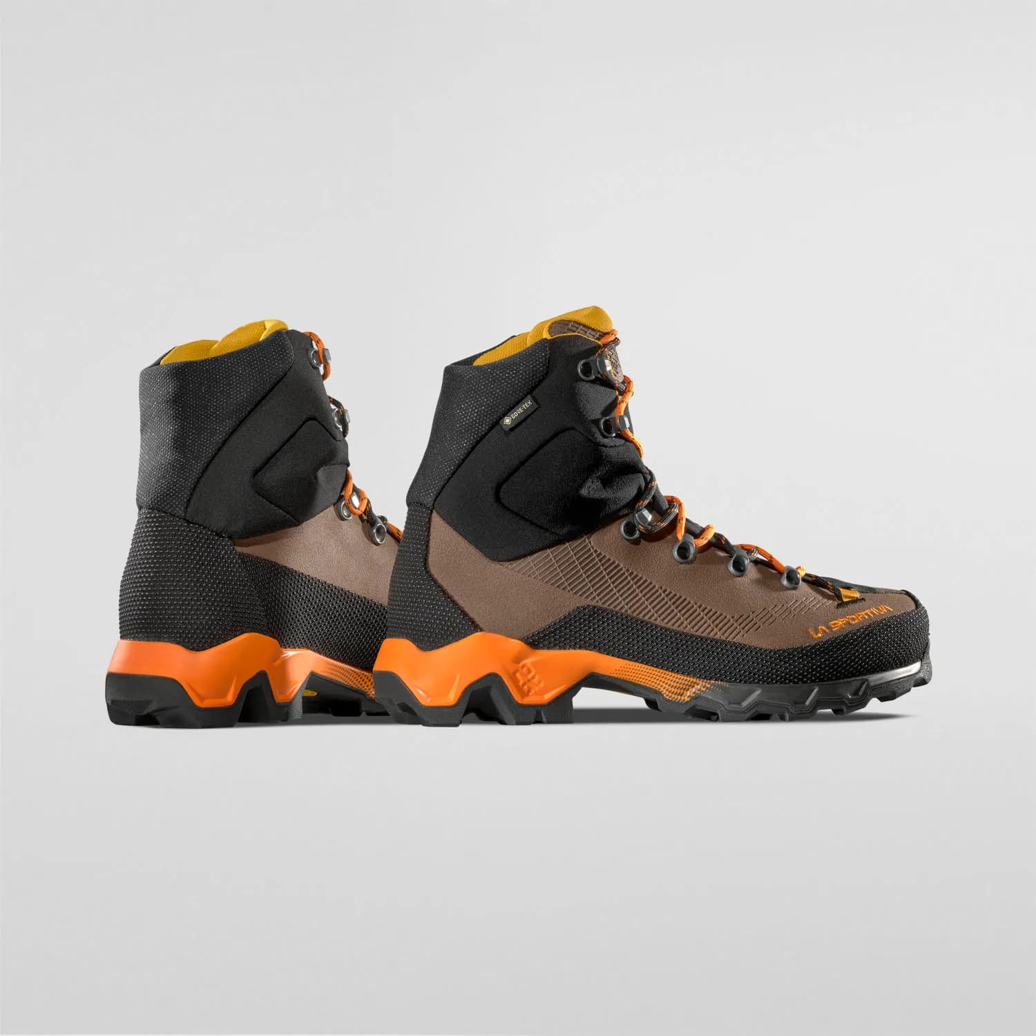 BOTAS LA SPORTIVA AEQUILIBRIUM TREK GTX Chocolate/Papaya - Imagen 2
