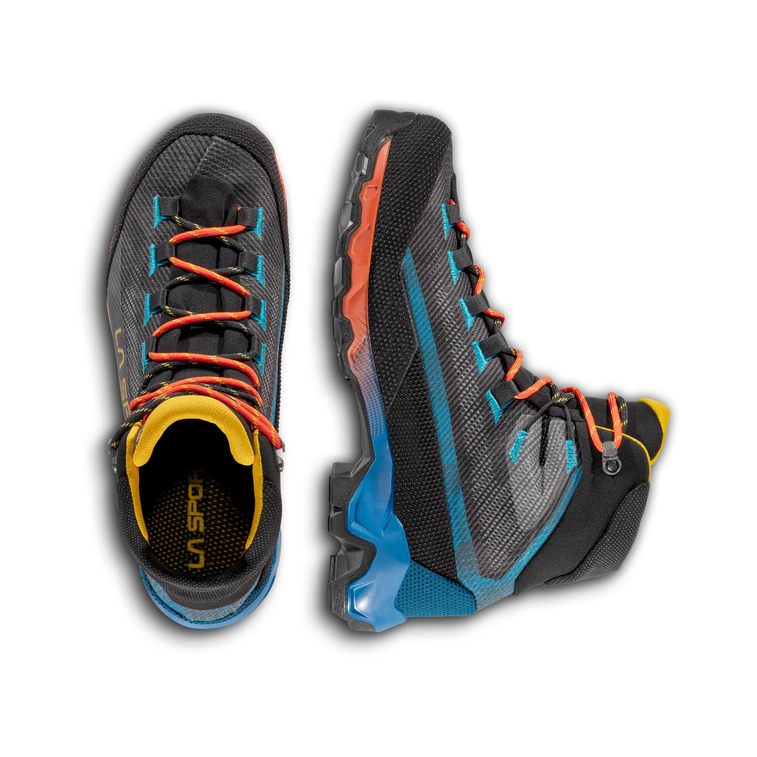 BOTAS LA SPORTIVA AEQUILIBRIUM HIKE GTX Carbon/Tropic Blue - Imagen 5
