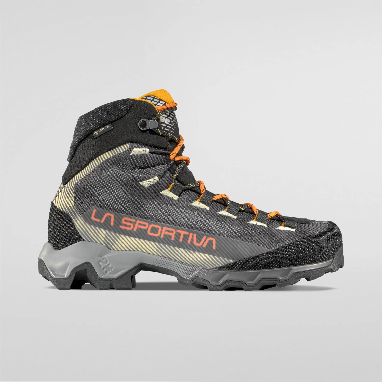 BOTAS LA SPORTIVA AEQUILIBRIUM HIKE GTX Carbon/Papaya - Imagen 4