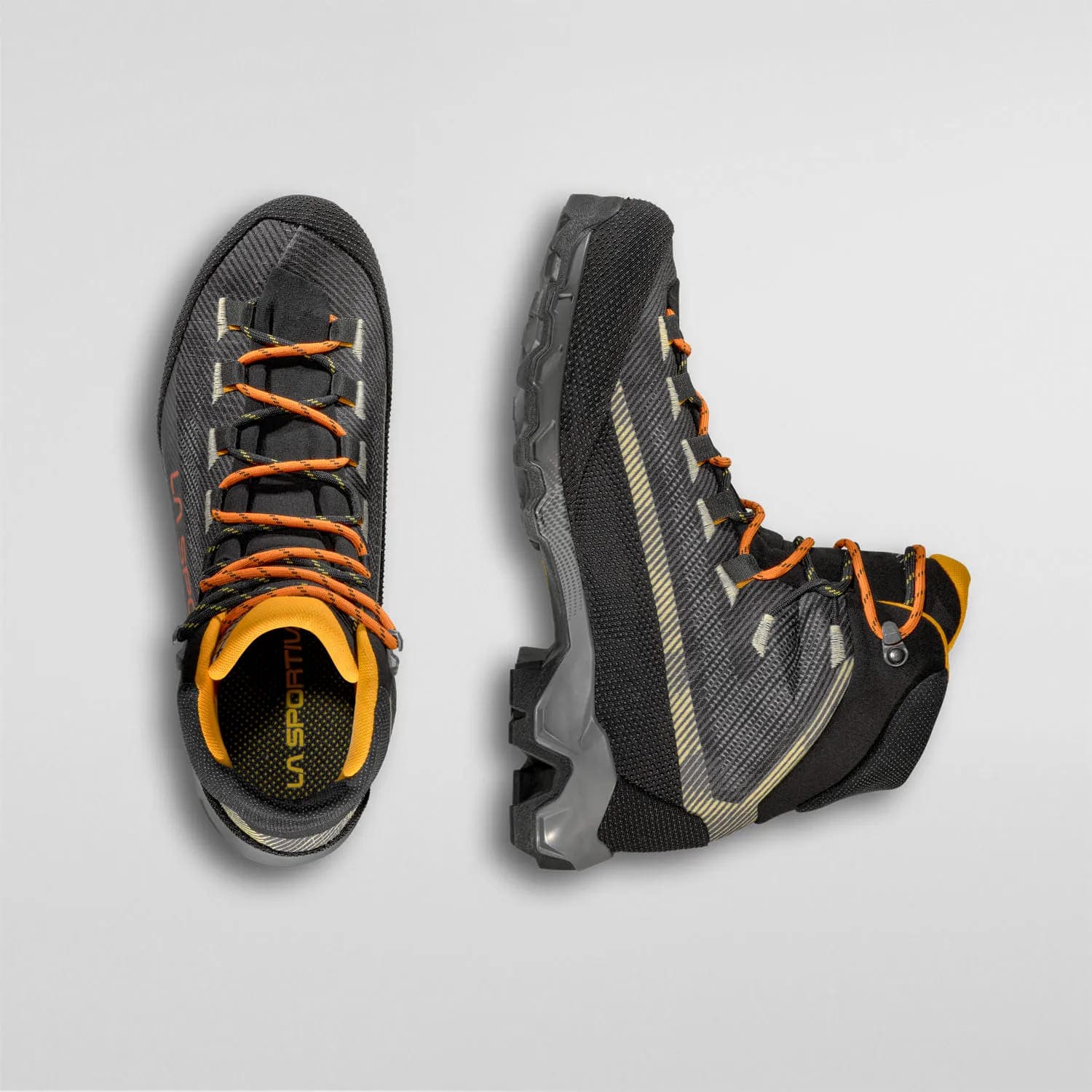BOTAS LA SPORTIVA AEQUILIBRIUM HIKE GTX Carbon/Papaya - Imagen 5