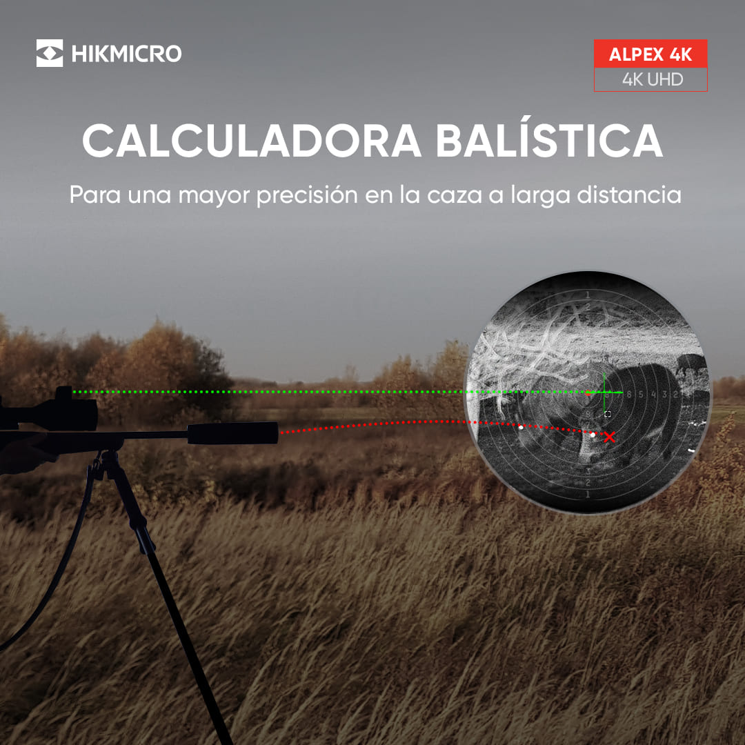 Visor HIKMICRO Alpex LRF 4K A50EL - Imagen 3