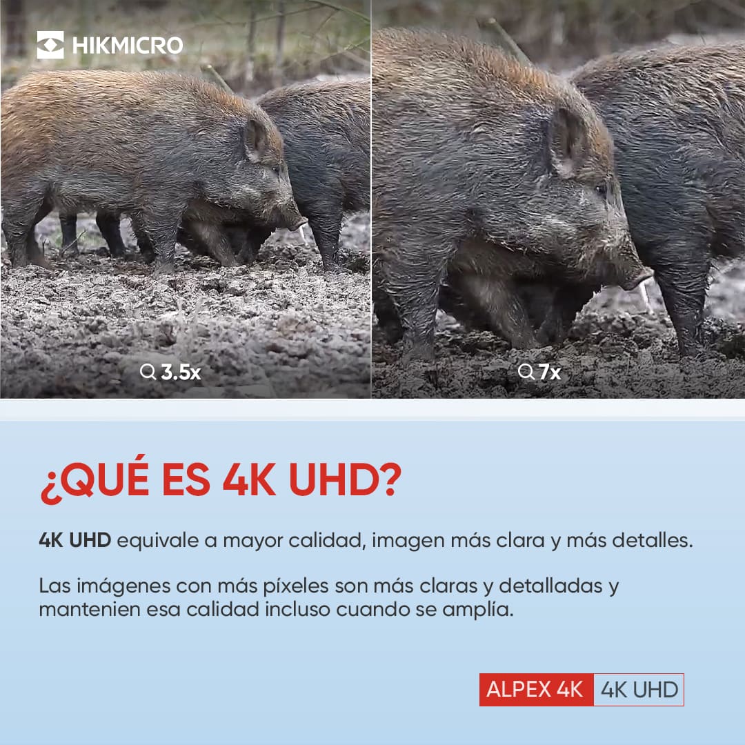 Visor HIKMICRO Alpex LRF 4K A50EL - Imagen 5