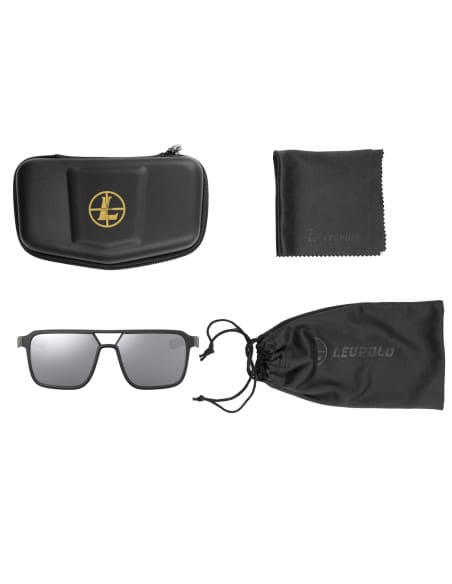 Gafas LEUPOLD BRIDGER - montura negra/lente gris claro brillo - Imagen 2