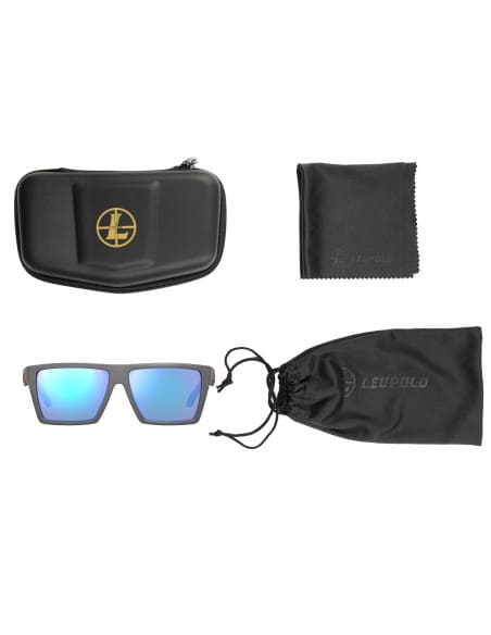 Gafas LEUPOLD REFUGE - montura negra mate/lente gris claro brillo - Imagen 2