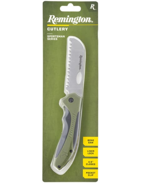 Navaja REMINGTON Sportsman sierra plegable 4.5" - Imagen 2