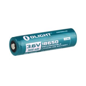 Pila recargable 18650 3600 mAh con PCB Olight