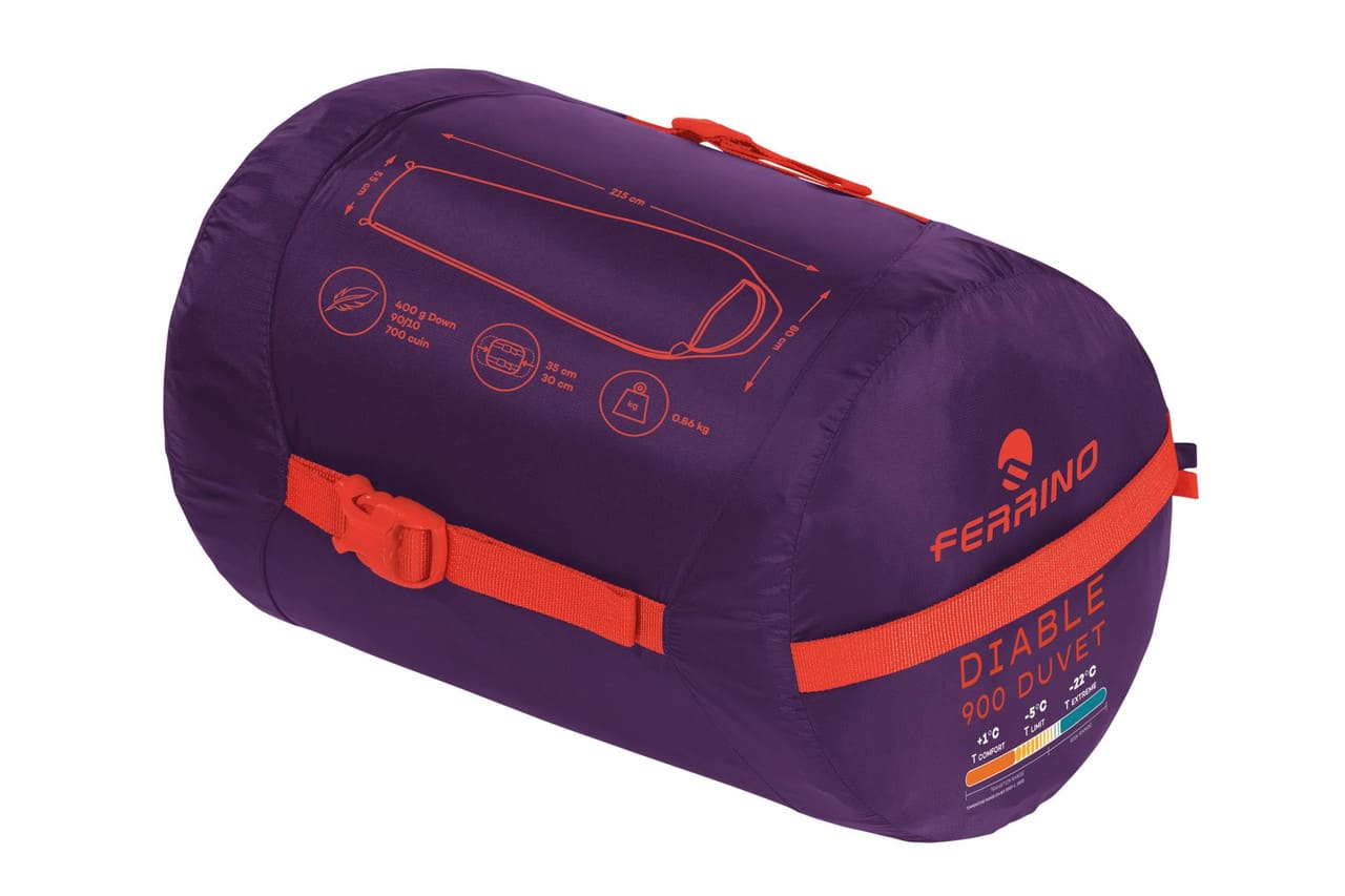 Saco de dormir FERRINO DIABLE 900 DUVET RDS DOWN