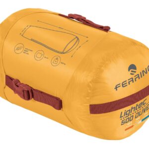 Saco de dormir FERRINO SLEEPINGBAG LIGHTECH 500 DUVET RDS DOWN