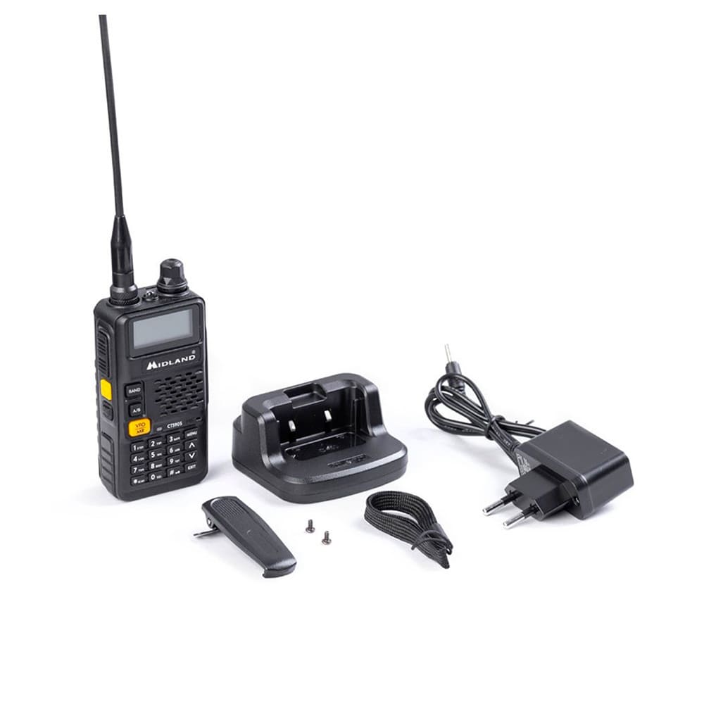 Radio CT590-S Dual Band UHF/VHF Midland - Imagen 2