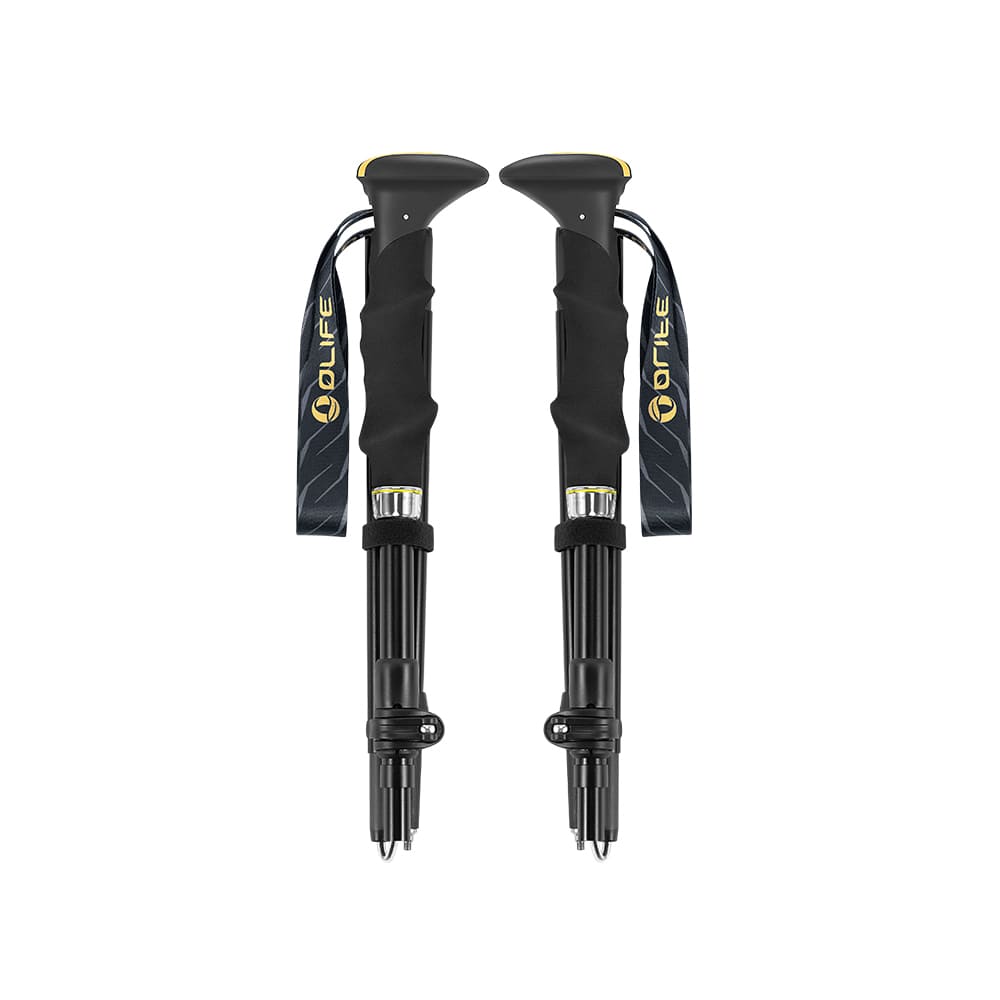 Bastones de senderismo extensibles con luz integrada Glowalk F3T2 Trekking Olife