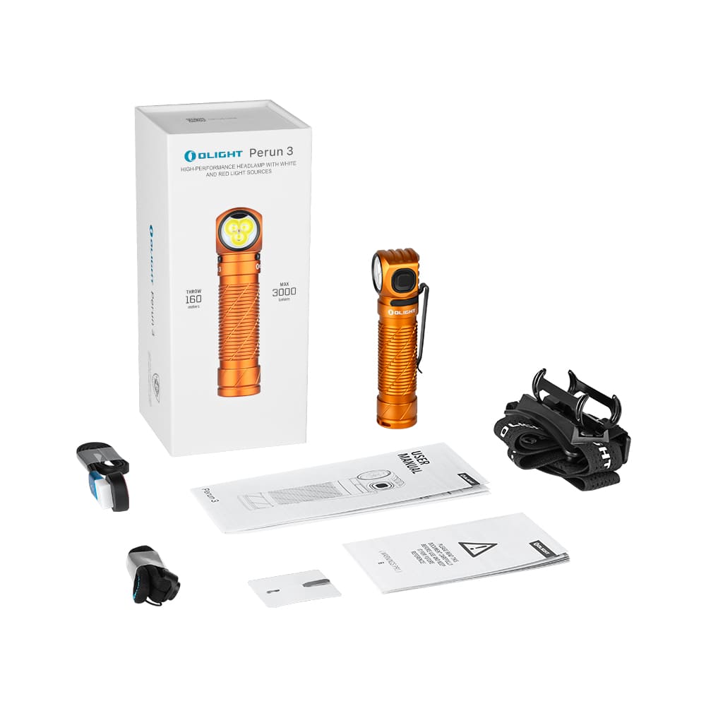 Linterna LED versátil Perun 3 3.000 lúmenes Olight - Imagen 12
