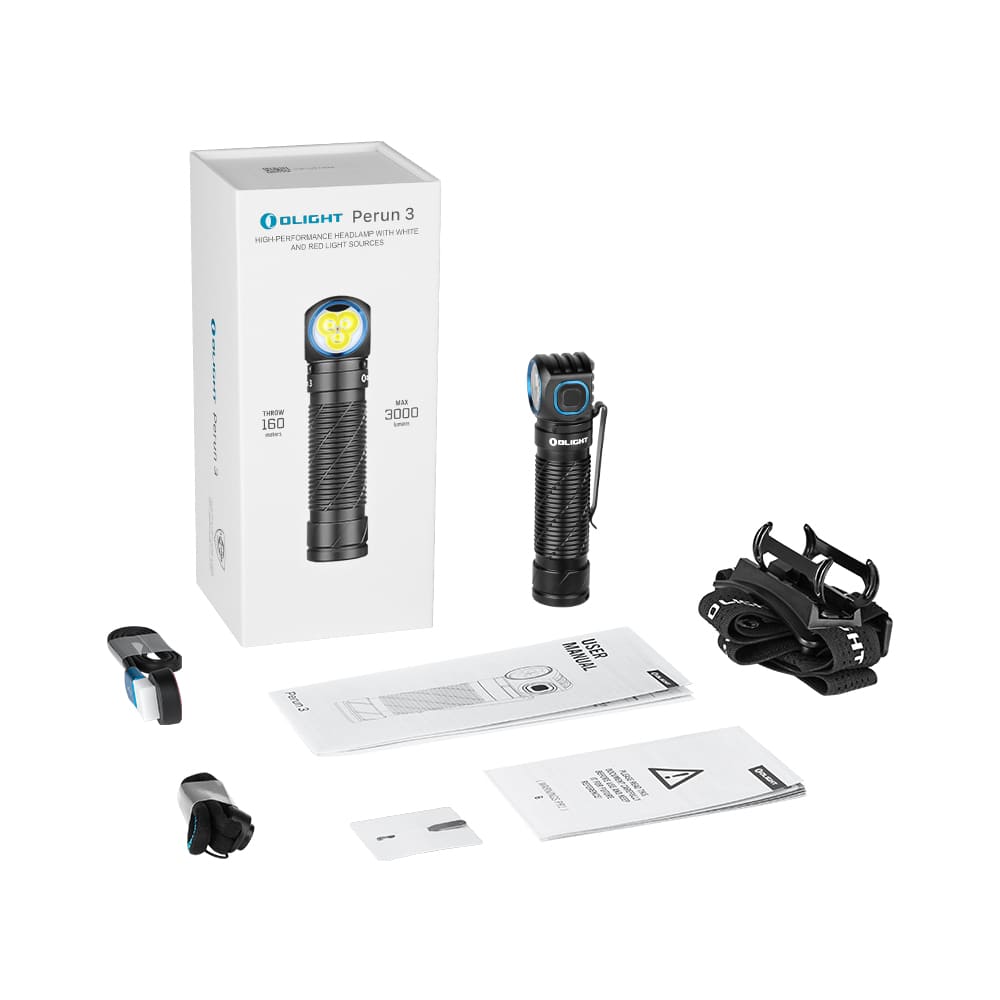 Linterna LED versátil Perun 3 3.000 lúmenes Olight - Imagen 11