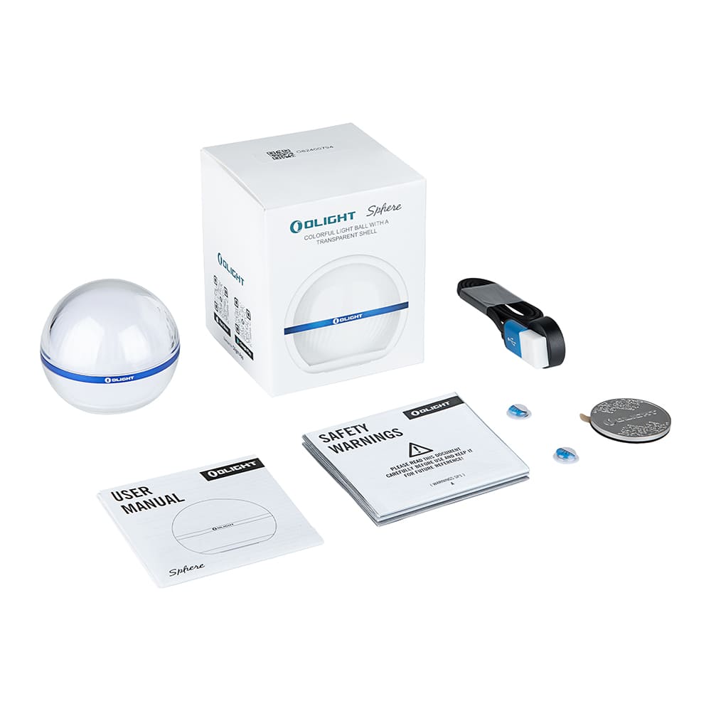 Luz LED portátil multicolor Olight Sphere con control Bluetooth - Imagen 6