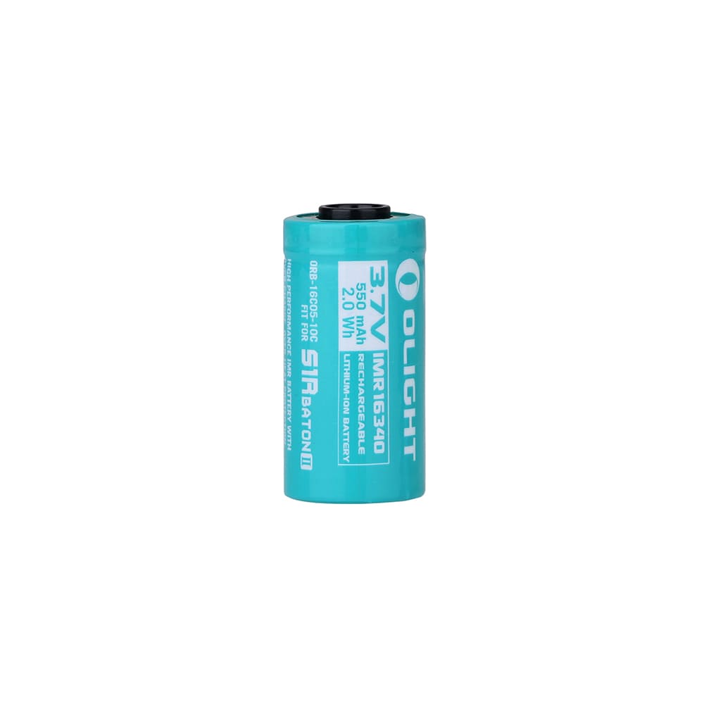 Pila recargable IMR16340 650 mAh con PCB + – para linternas Perun Mini y S1RII Olight - Imagen 2