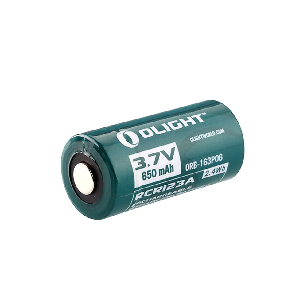Pila recargable RCR123A 650 mAh con PCB Olight