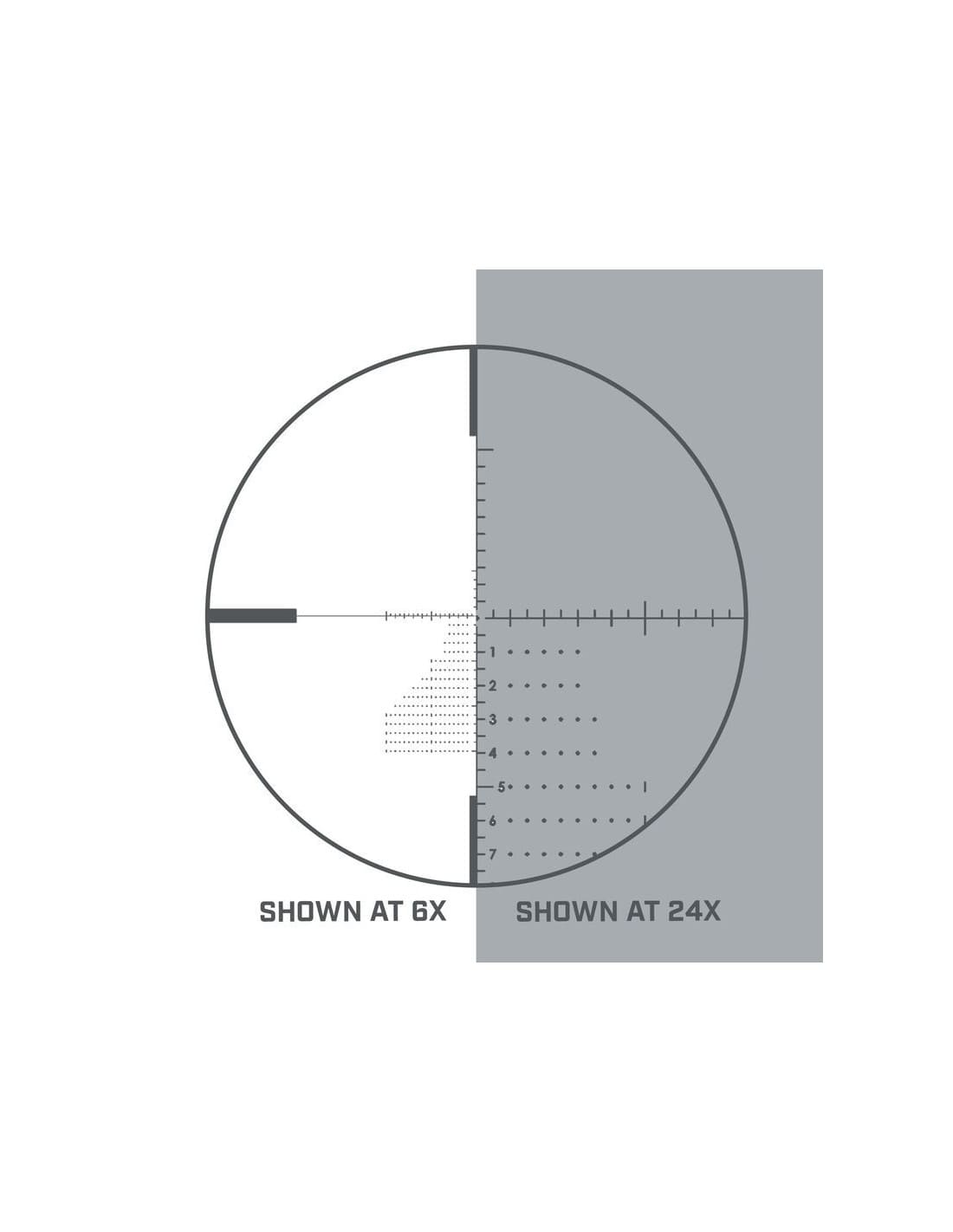 Visor BUSHNELL MATCH PRO 6-24x50 Side Focus Deploy MIL FFP - Imagen 6