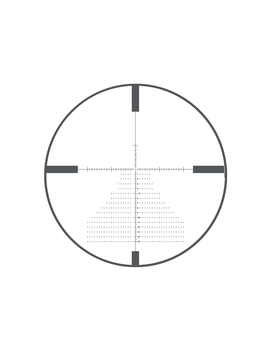 Visor BUSHNELL MATCH PRO 6-24x50 Side Focus Deploy MIL FFP - Imagen 7