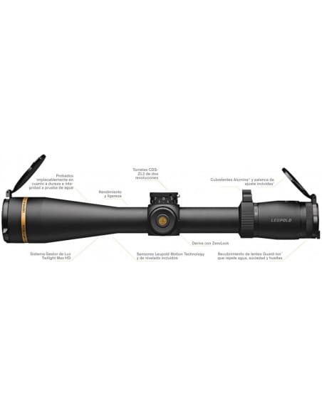Visor LEUPOLD VX-6HD 3-18x50 CDS-ZL2 Side Focus FireDot Duplex - Imagen 5