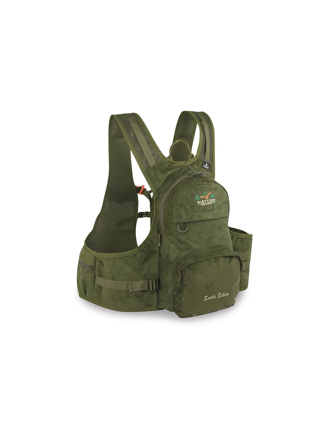 Chaleco mochila Marsupio Suede Selva 12 litros