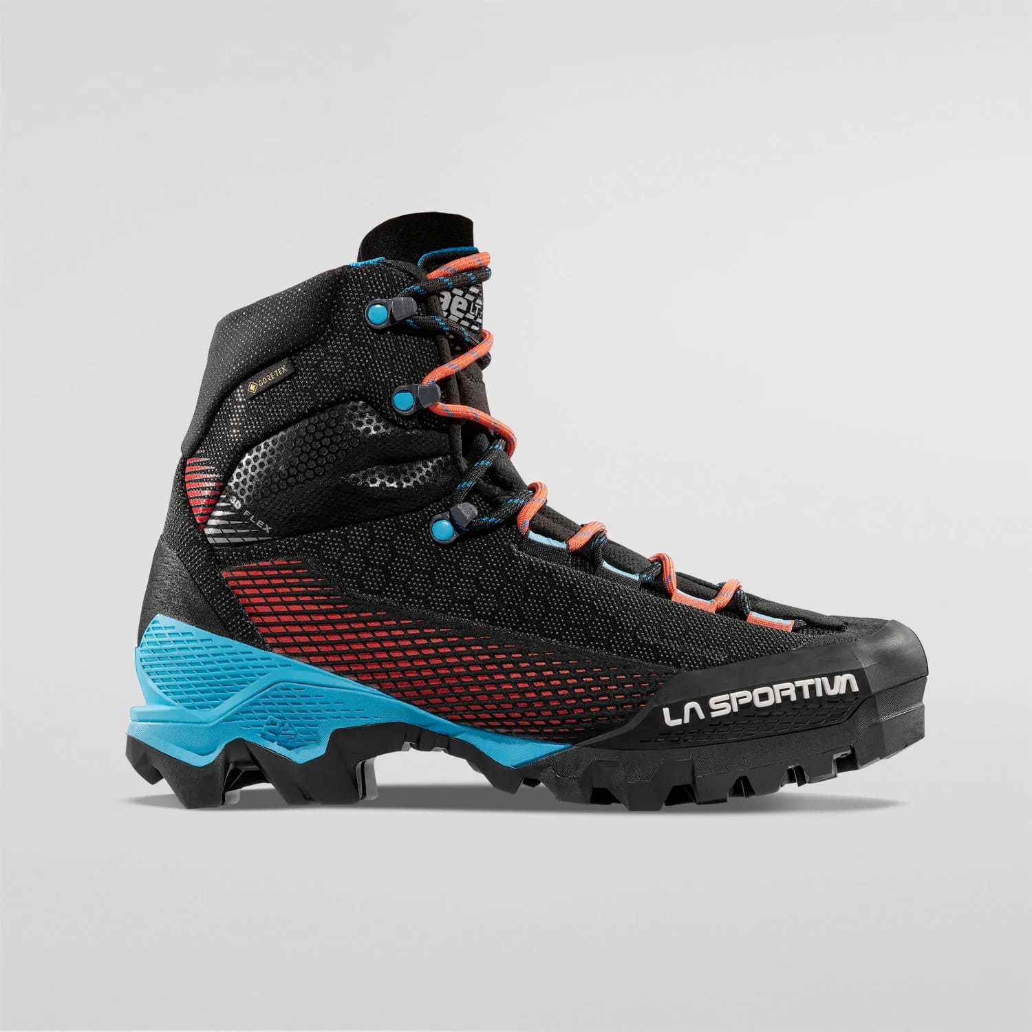 BOTAS LA SPORTIVA Aequilibrium ST Woman GTX Black/Hibiscus - Imagen 4
