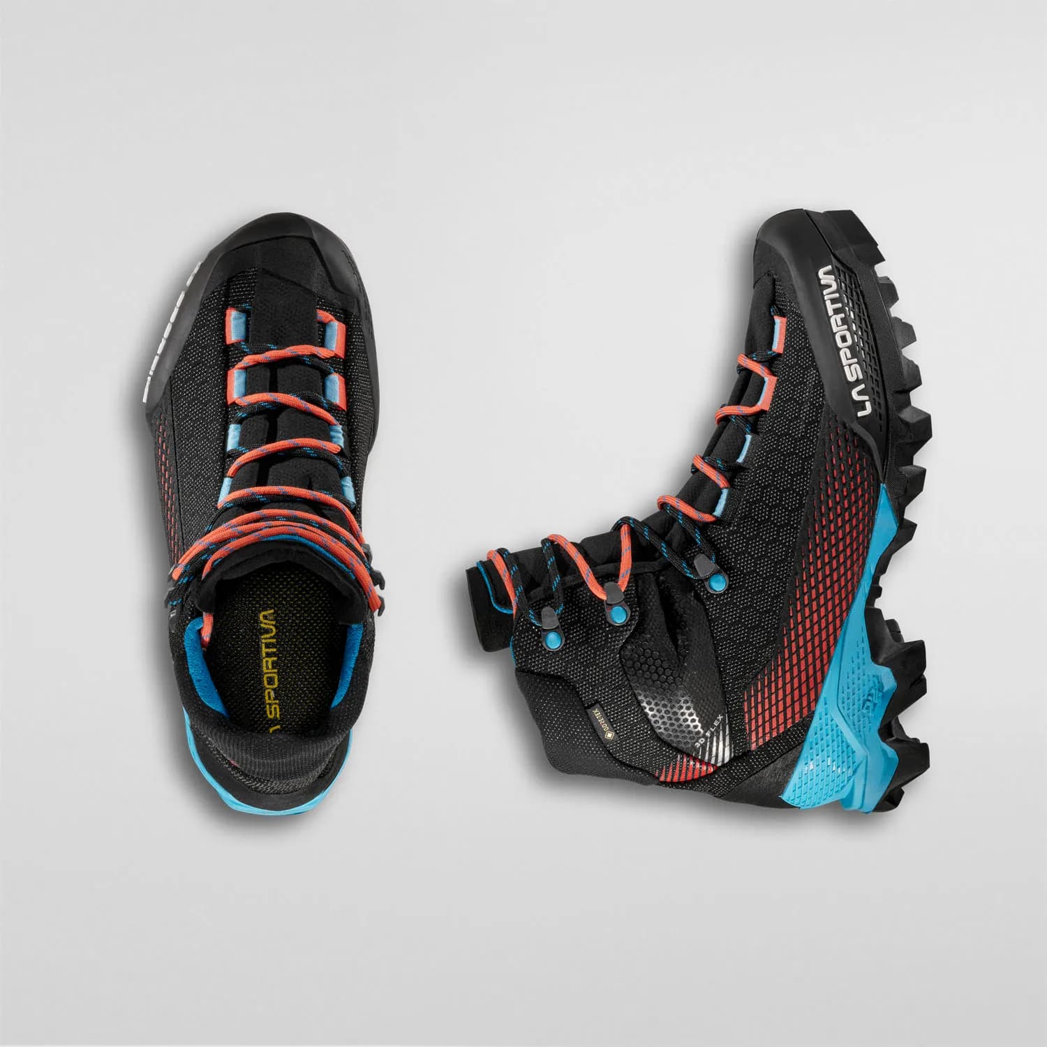 BOTAS LA SPORTIVA Aequilibrium ST Woman GTX Black/Hibiscus - Imagen 6