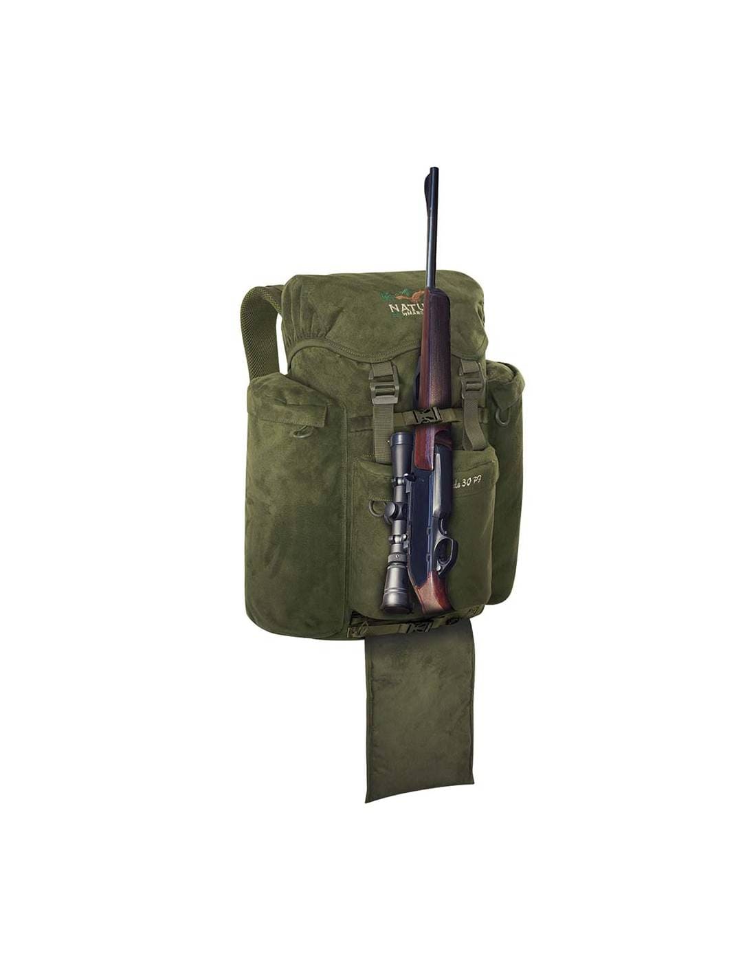 Mochila Marsupio con bolsillo para rifle Suede 30 litros - Imagen 2