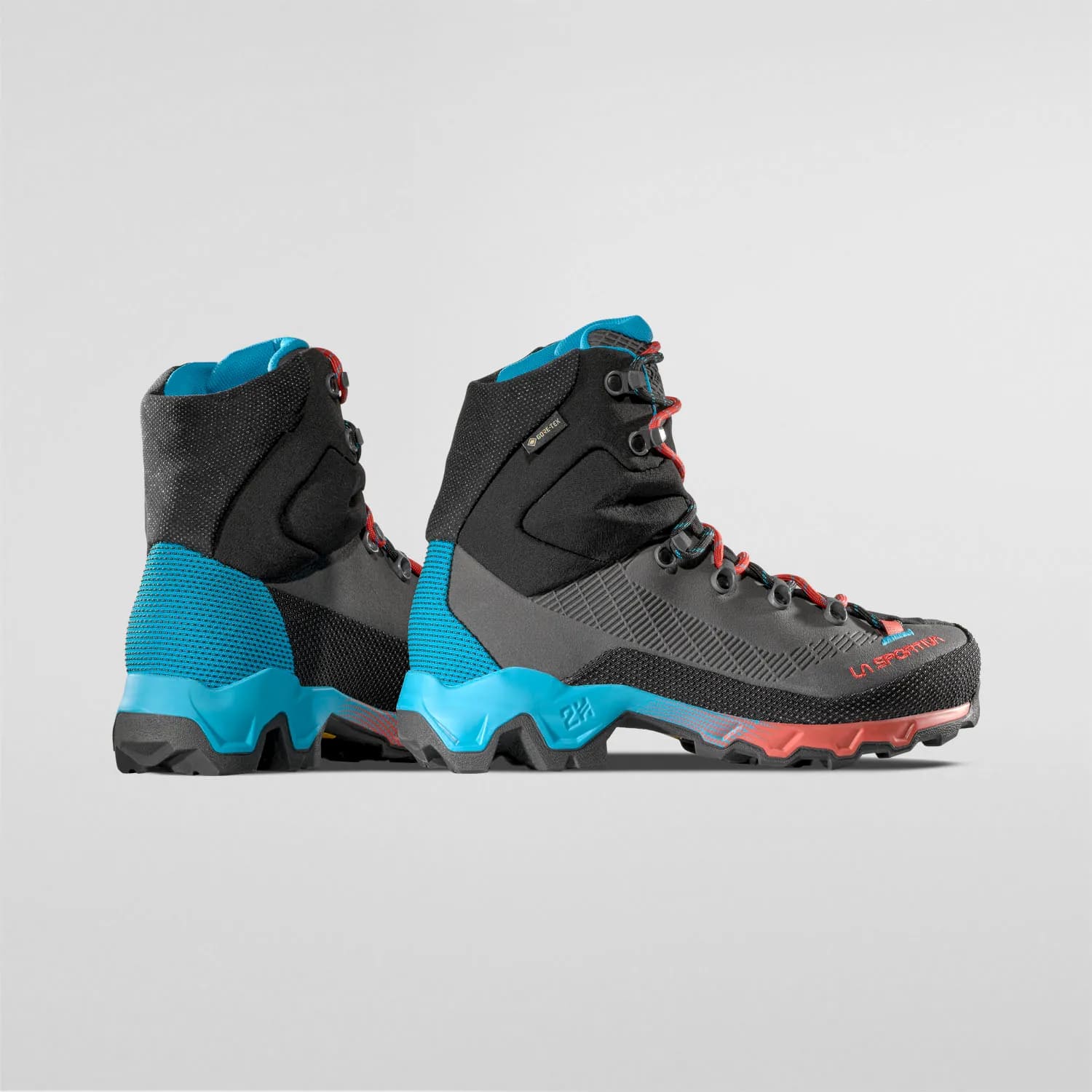 BOTAS LA SPORTIVA Aequilibrium Trek Woman GTX Carbon/Malibu Blue - Imagen 2