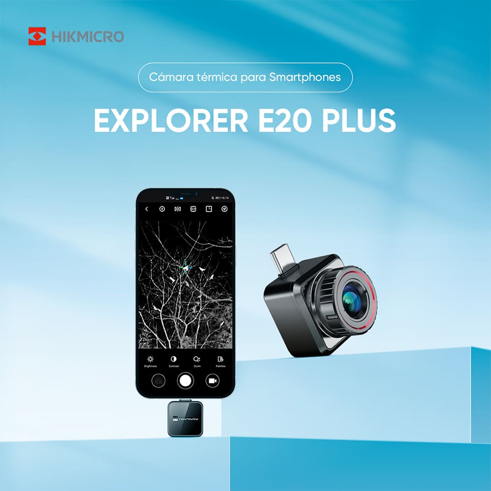 Cámara térmica HIKMICRO para Smartphones Explorer E20 Plus - Imagen 3