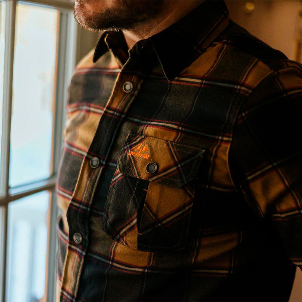 Camisa Swedteam Crest Dark Sand - Imagen 4