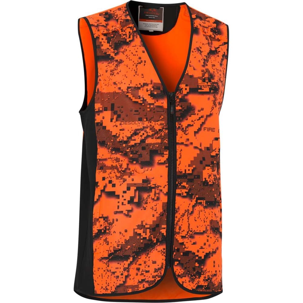 Chaleco Swedteam Ridge Hi-Viz M Camo Desolve Fire