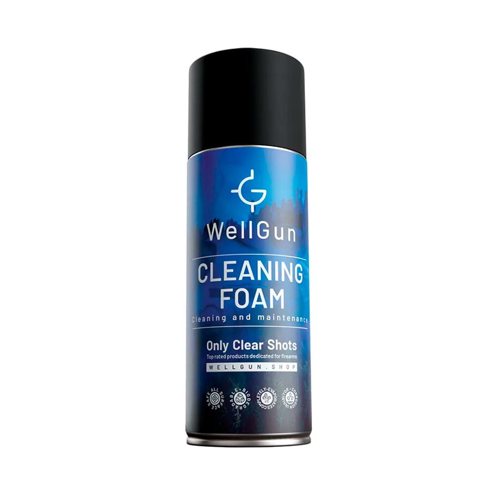 Espuma de limpieza biodegradable 400 ml para limpieza de armas WellGun