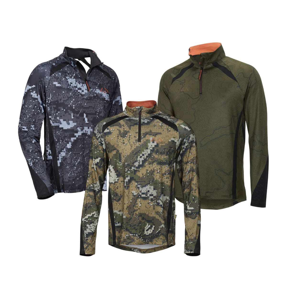 Camiseta larga Swedteamde Half-Zip Alpha Antibite