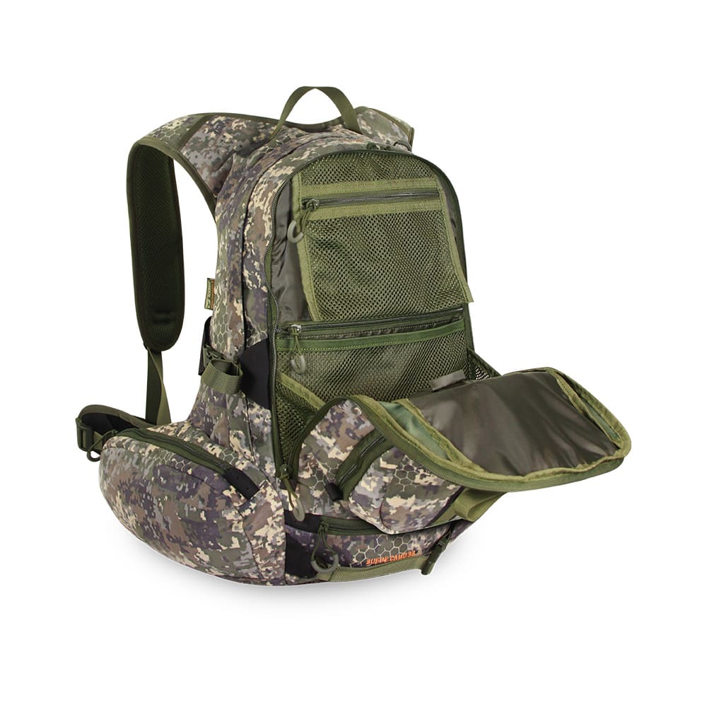 Mochila Marsupio con bolsillo para rifle Suede Camo 38 litros PF Pro - Imagen 4