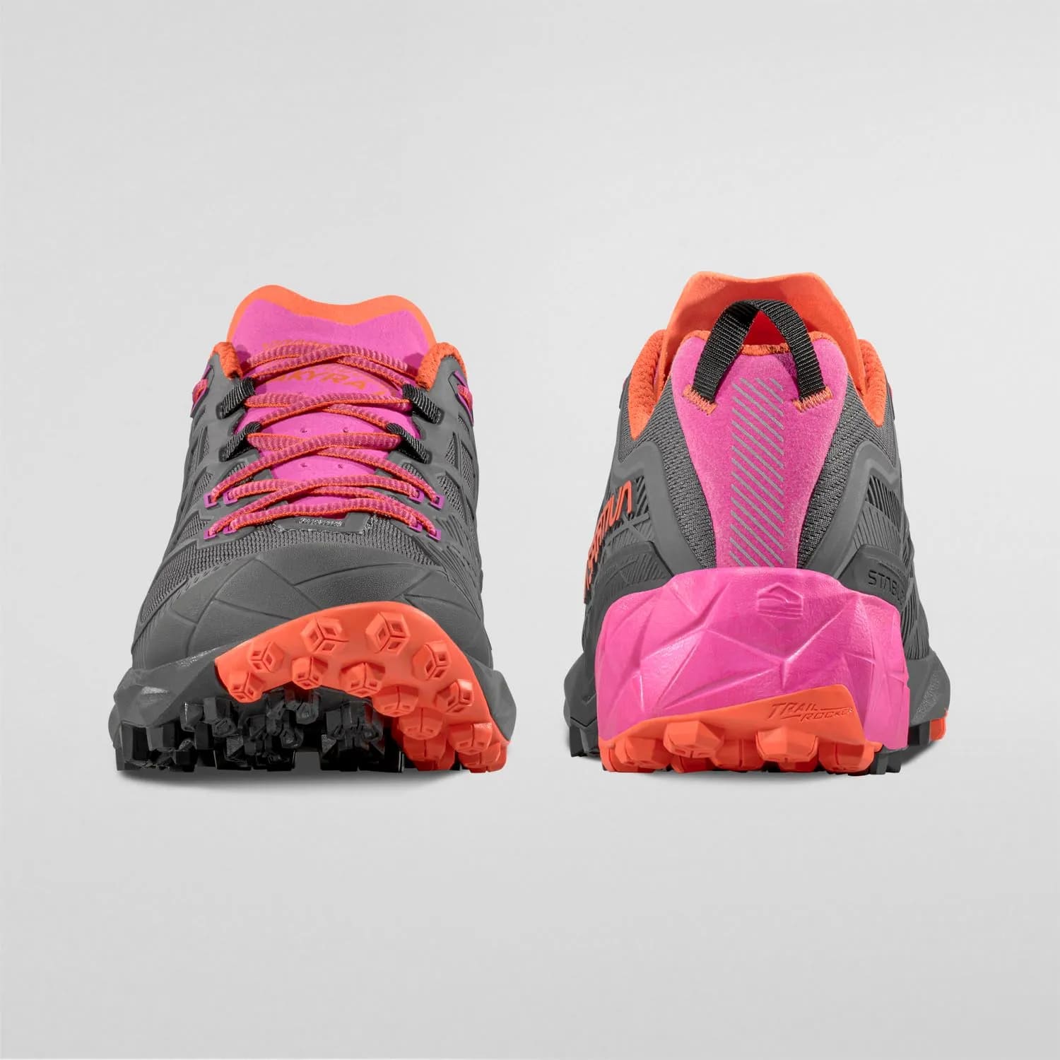 ZAPATILLAS LA SPORTIVA Akyra II Woman Carbon/Cherry Tomato - Imagen 6