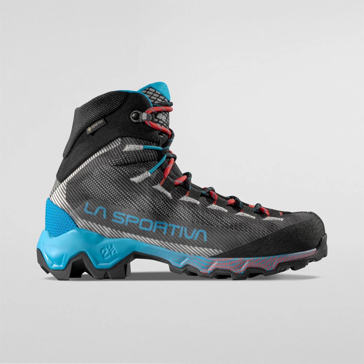 BOTAS LA SPORTIVA Aequilibrium Hike Woman GTX Carbon/Malibu Blue - Imagen 4