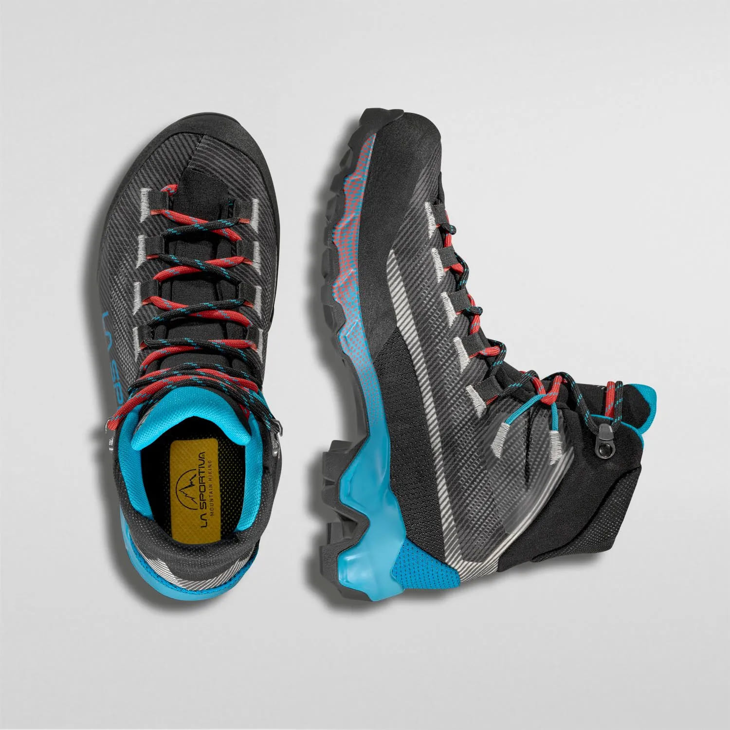 BOTAS LA SPORTIVA Aequilibrium Hike Woman GTX Carbon/Malibu Blue - Imagen 5