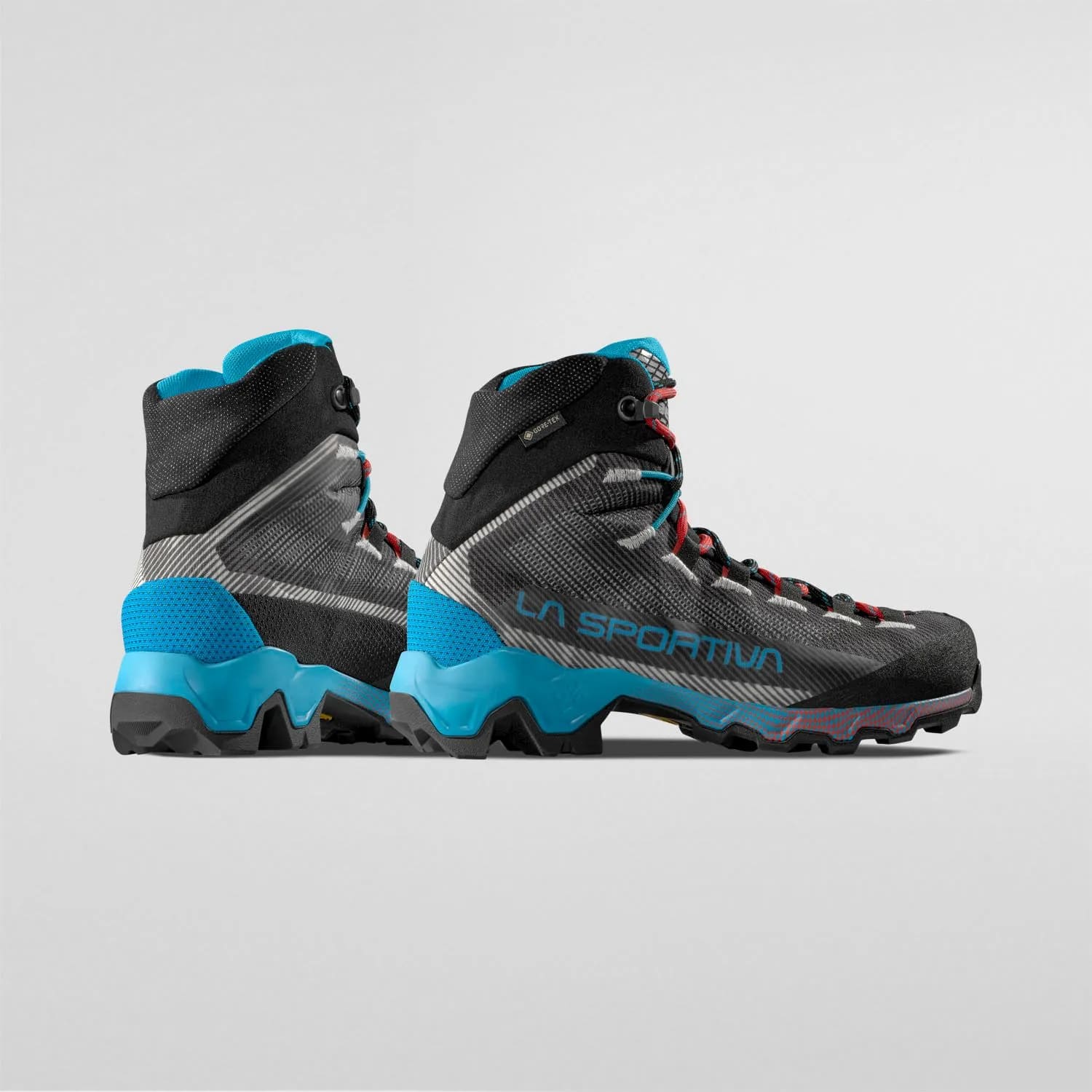 BOTAS LA SPORTIVA Aequilibrium Hike Woman GTX Carbon/Malibu Blue - Imagen 2