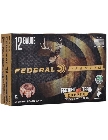 Balas para escopeta 12/70 FEDERAL Freight Train Copper Sabot - 300 grains - Imagen 4