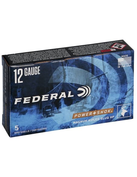 Balas para escopeta 12/70 FEDERAL Power-Shok - 547 grains - Imagen 2