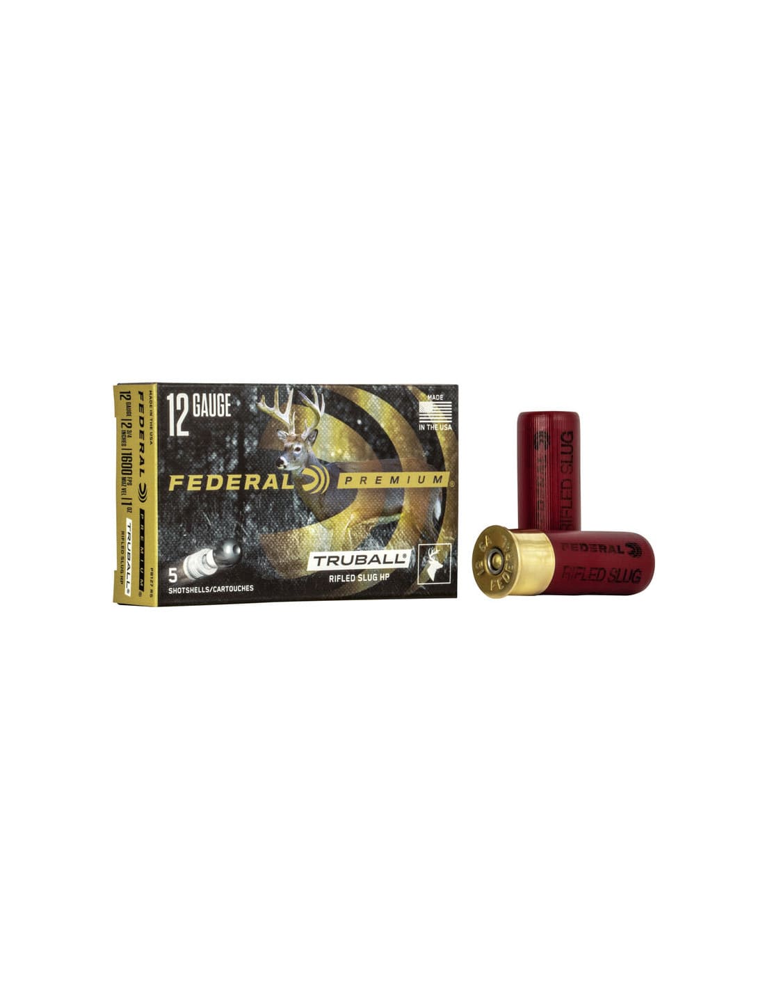 Balas para escopeta 12/70 FEDERAL TruBall - 438 grains