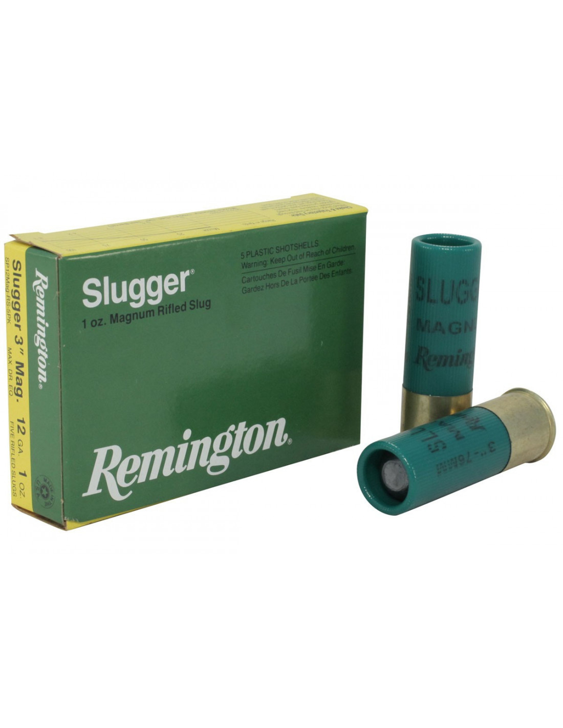 Balas para escopeta 12/76 REMINGTON Slugger