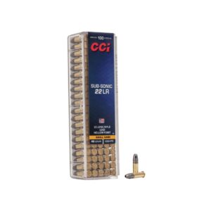 Munición CCI Sub-Sonic - .22 LR - 40 grains - LHP