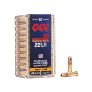Munición CCI Velocitor - .22 LR - 40 grains - CPHP