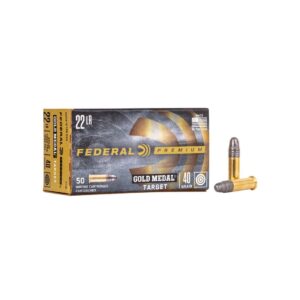 Munición FEDERAL Gold Medal Target - .22LR - 40 grains - LRN