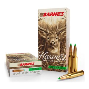 Munición metálica BARNES Harvest Collection Sierra Tipped GameKing