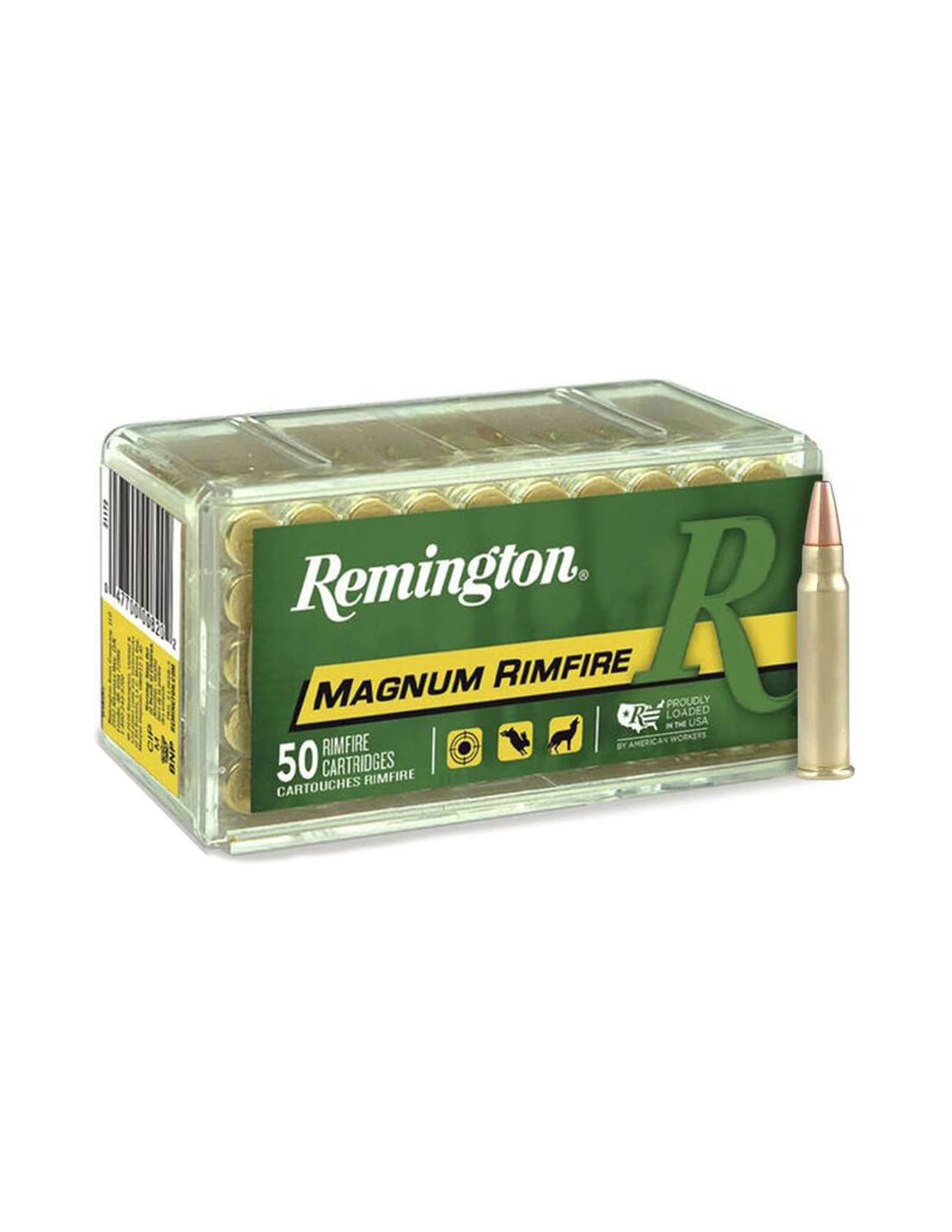 Munición metálica REMINGTON Magnum Rimfire - 17 HMR - 17 grains - JHP