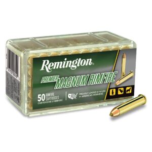 Munición metálica REMINGTON Premier Magnum Rimfire ACCUTIP-V - .22 Magnum - 33 grains