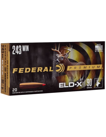 Munición metálica FEDERAL Hornady ELD X